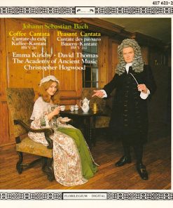 Johann Sebastian Bach - Emma Kirkby • David Thomas (9) • The Academy Of Ancient Music • Christopher Hogwood-0