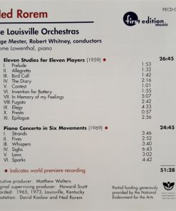 The Louisville Orchestra, Jorge Mester, Robert Whitney, Jerome Lowenthal-2