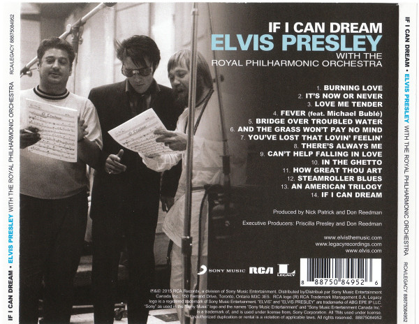 Elvis Presley With The Royal Philharmonic Orchestra*-5
