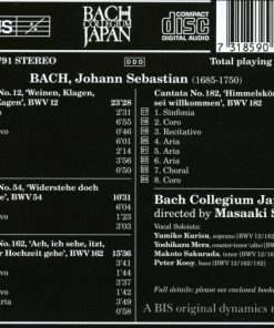 Johann Sebastian Bach - Bach Collegium Japan, Masaaki Suzuki-1
