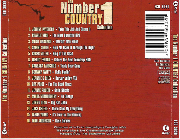 Various - The Number 1 Country Collection (CD, Comp) (Mint (M)) - Image 2