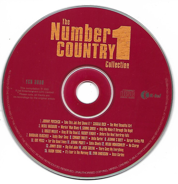 Various - The Number 1 Country Collection (CD, Comp) (Mint (M)) - Image 3