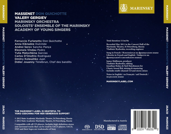 Massenet* - Ferruccio Furlanetto, Anna Kiknadze, Andrei Serov, Mariinsky Orchestra*, Valery Gergiev-1