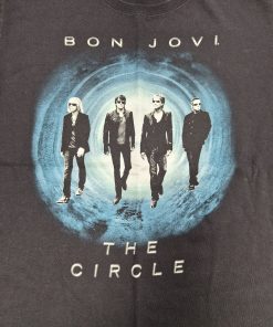 BON JOVI - "The Circle" BLACK TOUR T-SHIRT S