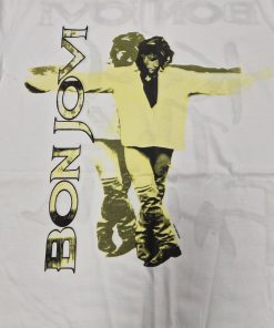 BON JOVI - "Keep The Faith" WHITE T-SHIRT S
