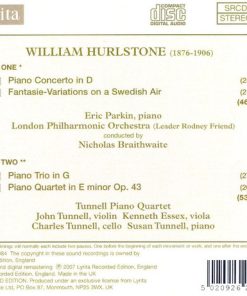 William Hurlstone - Eric Parkin, London Philharmonic Orchestra, Nicholas Braithwaite, Tunnell Piano Quartet-2