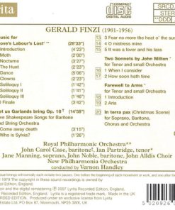 Finzi*, John Carol Case, Ian Partridge, John Noble, Jane Manning, John Alldis Choir, New Philharmonia Orchestra, Royal Philharmonic Orchestra, Vernon Handley-1