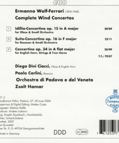 Ermanno Wolf-Ferrari - Diego Dini Ciacci ∙ Paolo Carlini ∙ Orchestra Di Padova E Del Veneto ∙ Zsolt Hamar-1