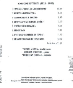 Bottesini* - Thomas Martin (5), Anthony Halstead-1