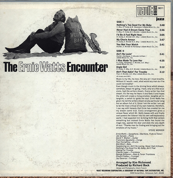 The Ernie Watts Encounter-1