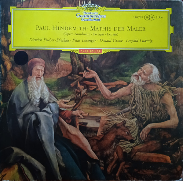 Paul Hindemith - Dietrich Fischer-Dieskau, Pilar Lorengar, Donald Grobe, Leopold Ludwig - Mathis Der Maler (Opern-Ausschnitte • Excerpts • Extraits) (LP, Album) (Near Mint (NM or M-))