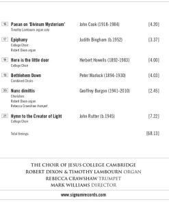 Choir Of Jesus College Cambridge, Mark Williams (33)-4