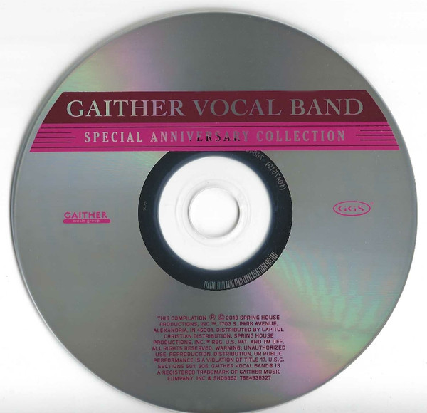 The Gaither Vocal Band - Special Anniversary Collection (CD, Comp) (Mint (M)) - Image 3