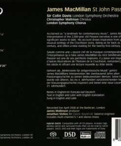 James MacMillan (2) - Christopher Maltman, London Symphony Chorus, London Symphony Orchestra, Sir Colin Davis-1
