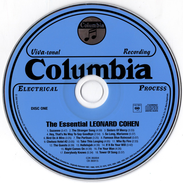 Leonard Cohen - The Essential Leonard Cohen (2xCD, Comp, RM) (Mint (M)) - Image 2