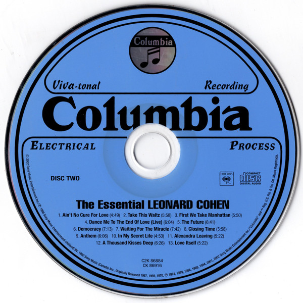 Leonard Cohen - The Essential Leonard Cohen (2xCD, Comp, RM) (Mint (M)) - Image 4