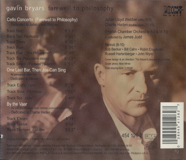 Gavin Bryars - Charlie Haden, Julian Lloyd Webber, Nexus (18)-2