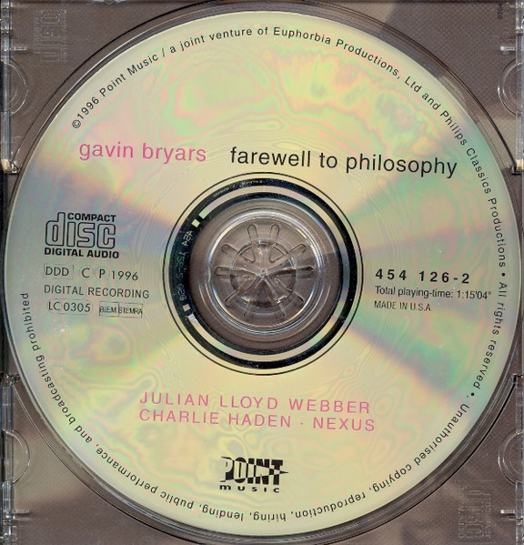 Gavin Bryars - Charlie Haden, Julian Lloyd Webber, Nexus (18)-4