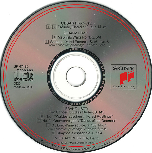 Murray Perahia Plays Franck* & Liszt*-2