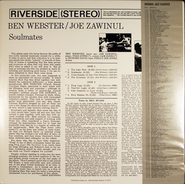 Ben Webster And Joe Zawinul-2