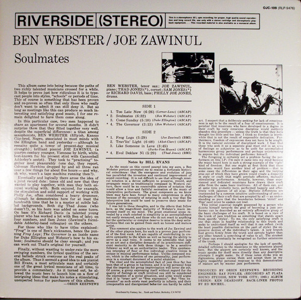 Ben Webster And Joe Zawinul-4