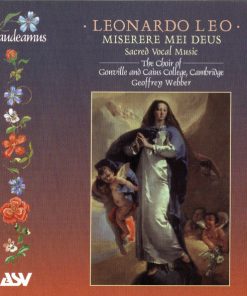 Leonardo Leo - The Choir Of Gonville and Caius College*, Geoffrey Webber-0