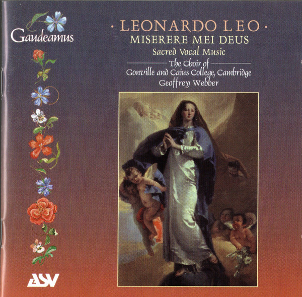 Leonardo Leo - The Choir Of Gonville and Caius College*, Geoffrey Webber-0