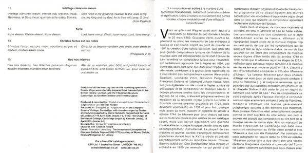 Leonardo Leo - The Choir Of Gonville and Caius College*, Geoffrey Webber-2