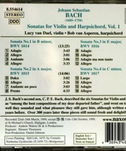J.S. Bach* - Lucy Van Dael • Bob Van Asperen-1