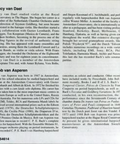J.S. Bach* - Lucy Van Dael • Bob Van Asperen-4