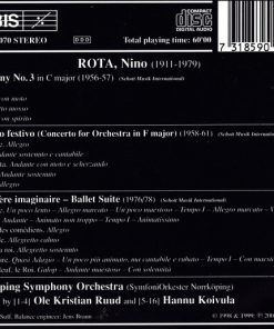 Nino Rota – Norrköping Symphony Orchestra, Ole Kristian Ruud, Hannu Koivula-1