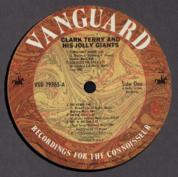 Clark Terry And His Jolly Giants - Clark Terry And His Jolly Giants (LP, Album) (Very Good Plus (VG+)) - Image 3