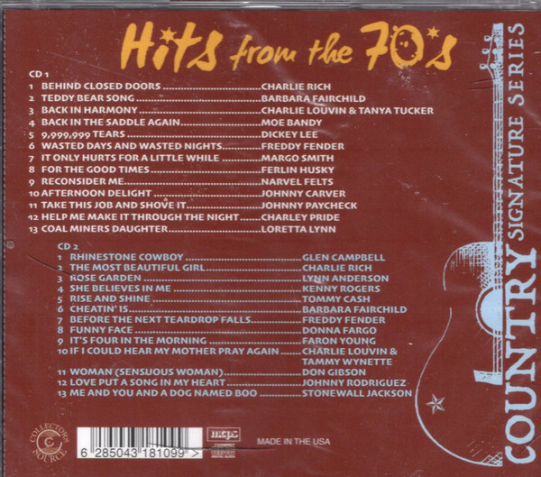 Various - Hits From The 70s (2xCD, Comp) (Mint (M)) - Image 2