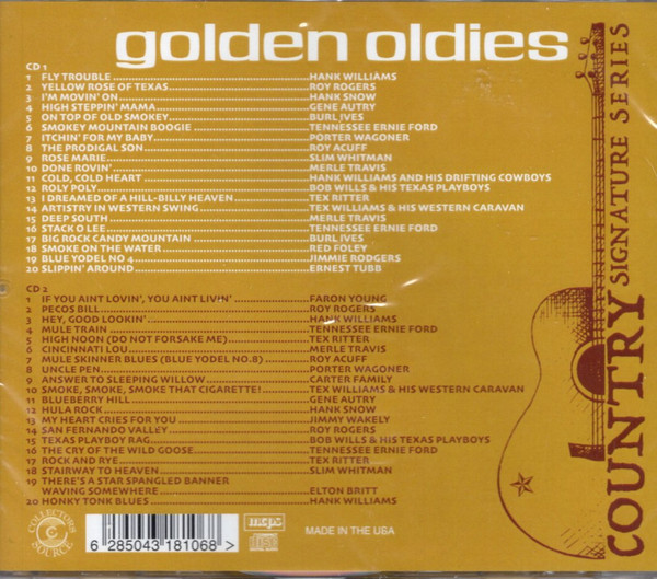 Various - Golden Oldies (2xCD, Comp) (Mint (M)) - Image 2