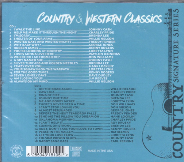 Various - Country & Western Classics (2xCD, Comp) (Mint (M)) - Image 2