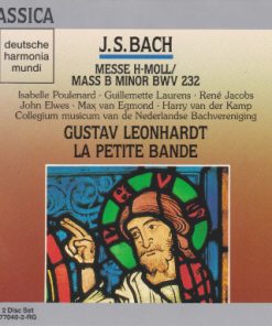 J. S. Bach*, Isabelle Poulenard, Guillemette Laurens, René Jacobs, John Elwes, Max van Egmond, Harry van der Kamp, Collegium Musicum van de Nederlandse Bachvereniging, Gustav Leonhardt, La Petite Bande-0