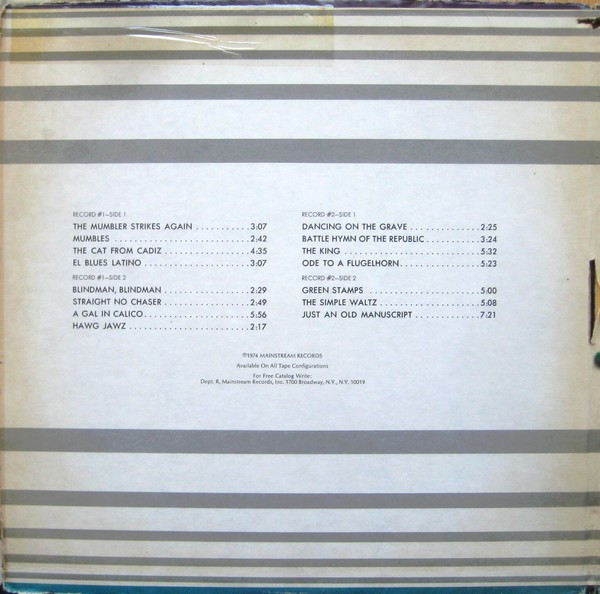 Clark Terry - What'd He Say (2xLP, Comp, Promo) (Very Good Plus (VG+)) - Image 3