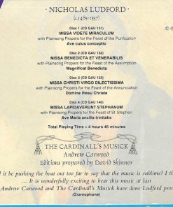Nicholas Ludford, The Cardinall's Musick, Andrew Carwood, David Skinner (4)-1