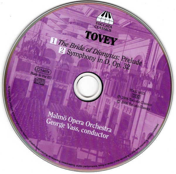 Sir Donald Tovey* - Malmö Opera Orchestra*, George Vass-2