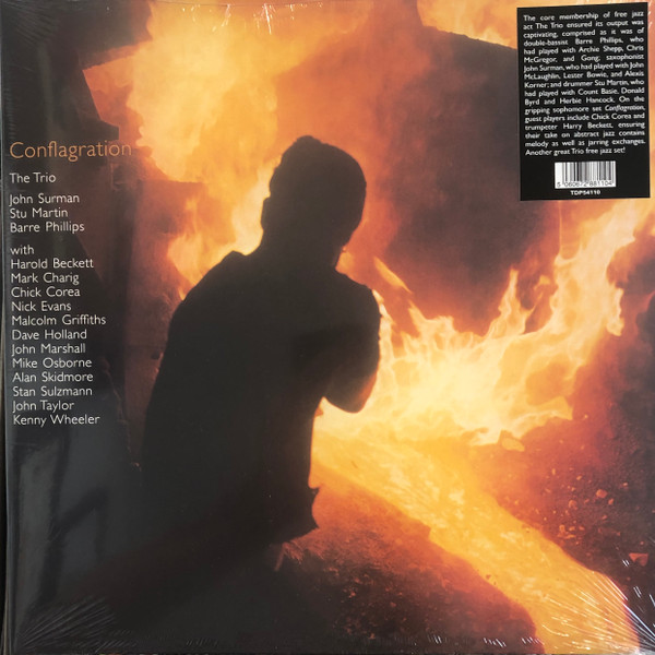 The Trio - Conflagration (LP, Album, RE) (Mint (M))