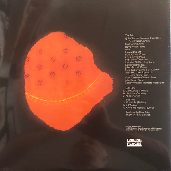 The Trio - Conflagration (LP, Album, RE) (Mint (M)) - Image 2