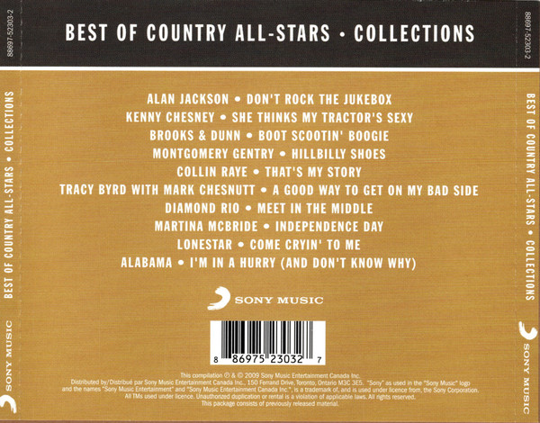 Various - Best Of Country All-Stars Collection (CD, Comp) (Mint (M)) - Image 2