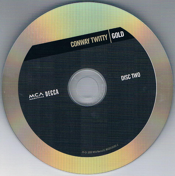 Conway Twitty - Gold (2xCD, Comp) (Mint (M)) - Image 3