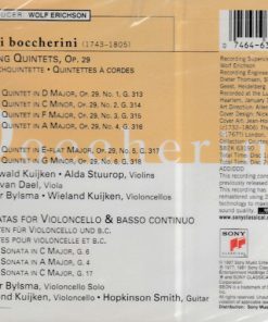 Boccherini* - Bylsma* • Kuijken* • Van Dael* • Stuurop* • Smith*-2