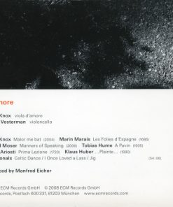 Garth Knox, Agnès Vesterman, Tobias Hume, Marin Marais, Attilio Ariosti, Roland Moser, Klaus Huber, Garth Knox-1