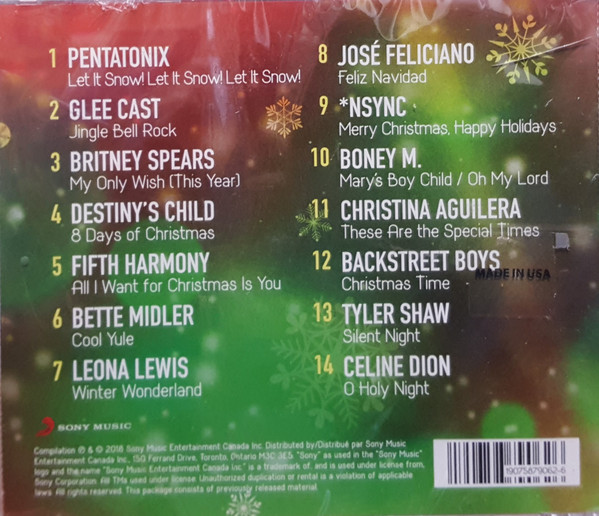 Various - Smash Hits Pop Christmas (CD, Comp) (Mint (M)) - Image 2