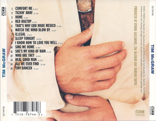Tim McGraw - Tim McGraw And The Dancehall Doctors (CD, Album) (Mint (M)) - Image 2