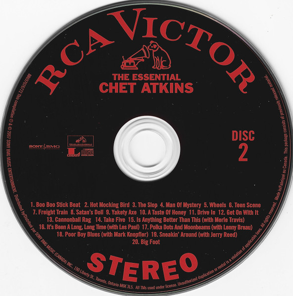 Chet Atkins - The Essential Chet Atkins (2xCD, Comp) (Mint (M)) - Image 5