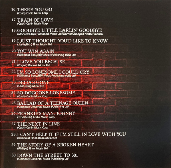 Johnny Cash - Love Songs (CD, Comp) (Mint (M)) - Image 4