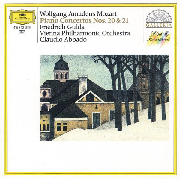 Wolfgang Amadeus Mozart, Friedrich Gulda, Vienna Philharmonic Orchestra*, Claudio Abbado-0